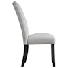 Elements Valentino Velvet Side Chair