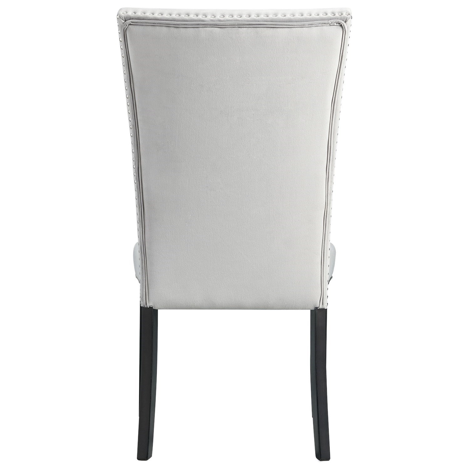Elements International Valentino Velvet Side Chair