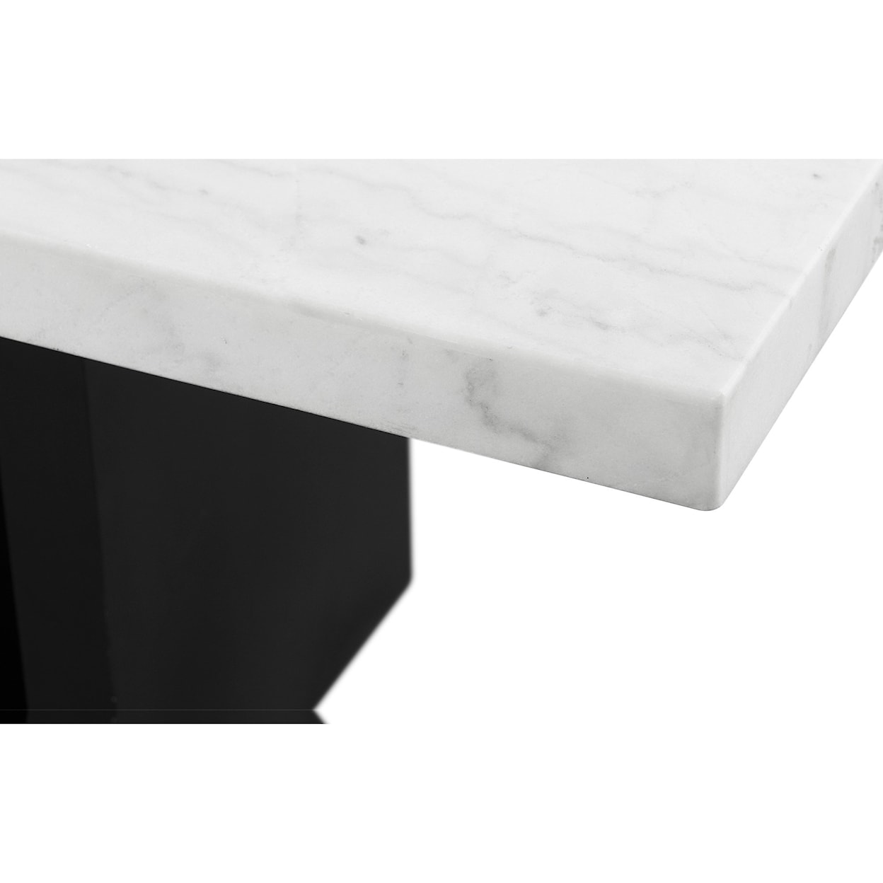 Elements Valentino Rectangular Marble Dining Table
