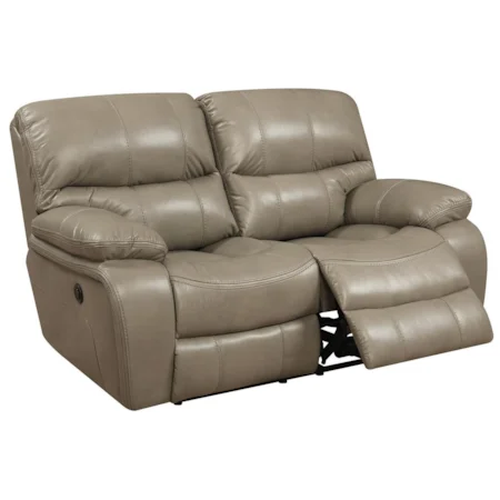 Power Reclining Loveseat with Pillow Arms