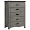 Elements Wade 5-Drawer Chest