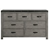 Elements International Wade 7-Drawer Dresser