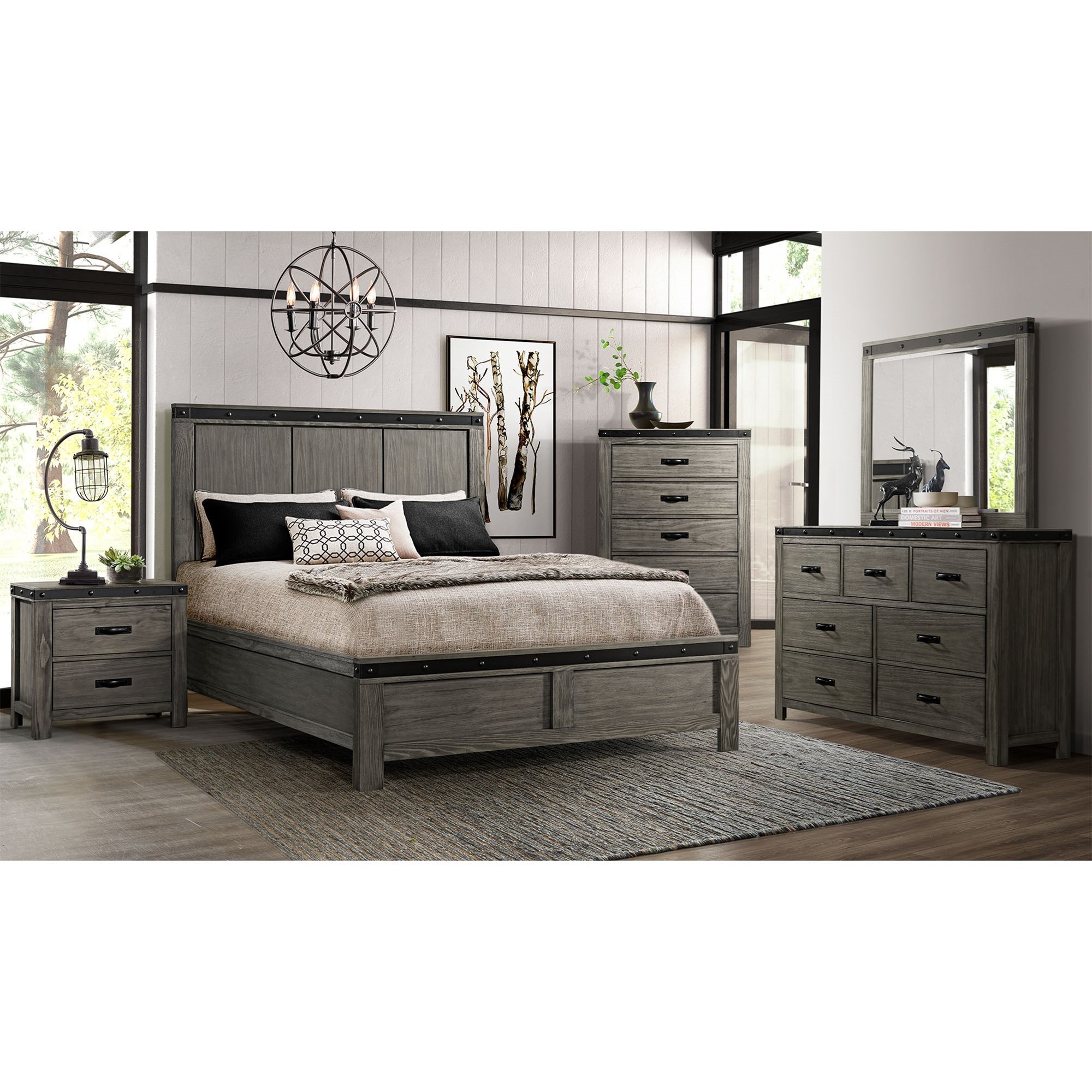 Elements International Wade 7-Drawer Dresser