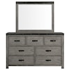 Elements International Wade 7-Drawer Dresser