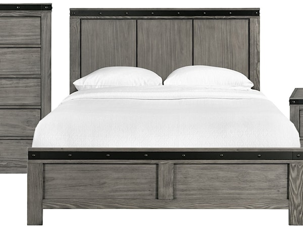 King Panel 3-Piece Bedroom Set