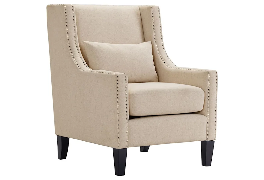 Whittier Accent Chair by Elements International at Furniture Fair - North Carolina