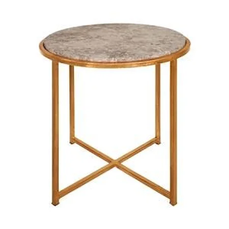 La Round Side Table