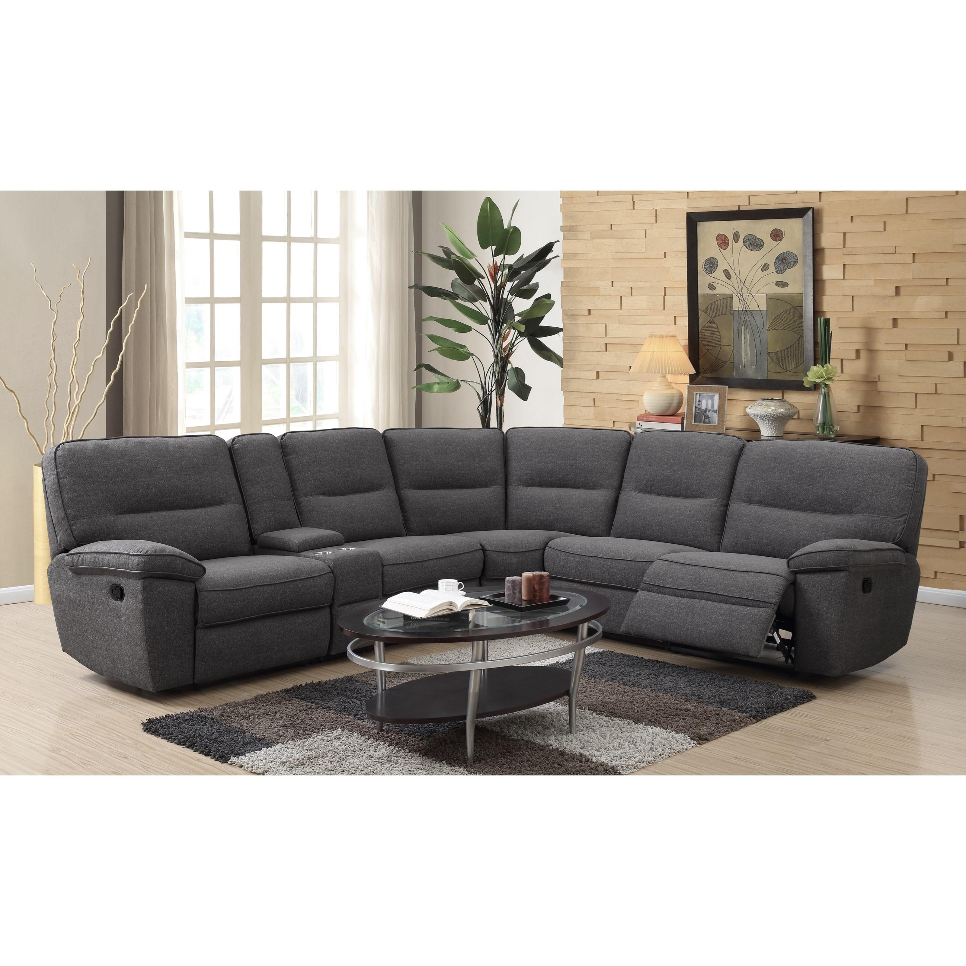 Emerald home aurora outlet platinum sleeper sectional