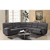 Emerald Alberta Reclining Sectional Sofa