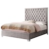 Emerald Lacey Queen Upholstered Bed