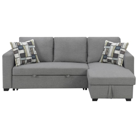 2-Piece Sectional with Reversible Chaise