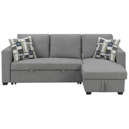 2-Piece Sectional with Reversible Chaise