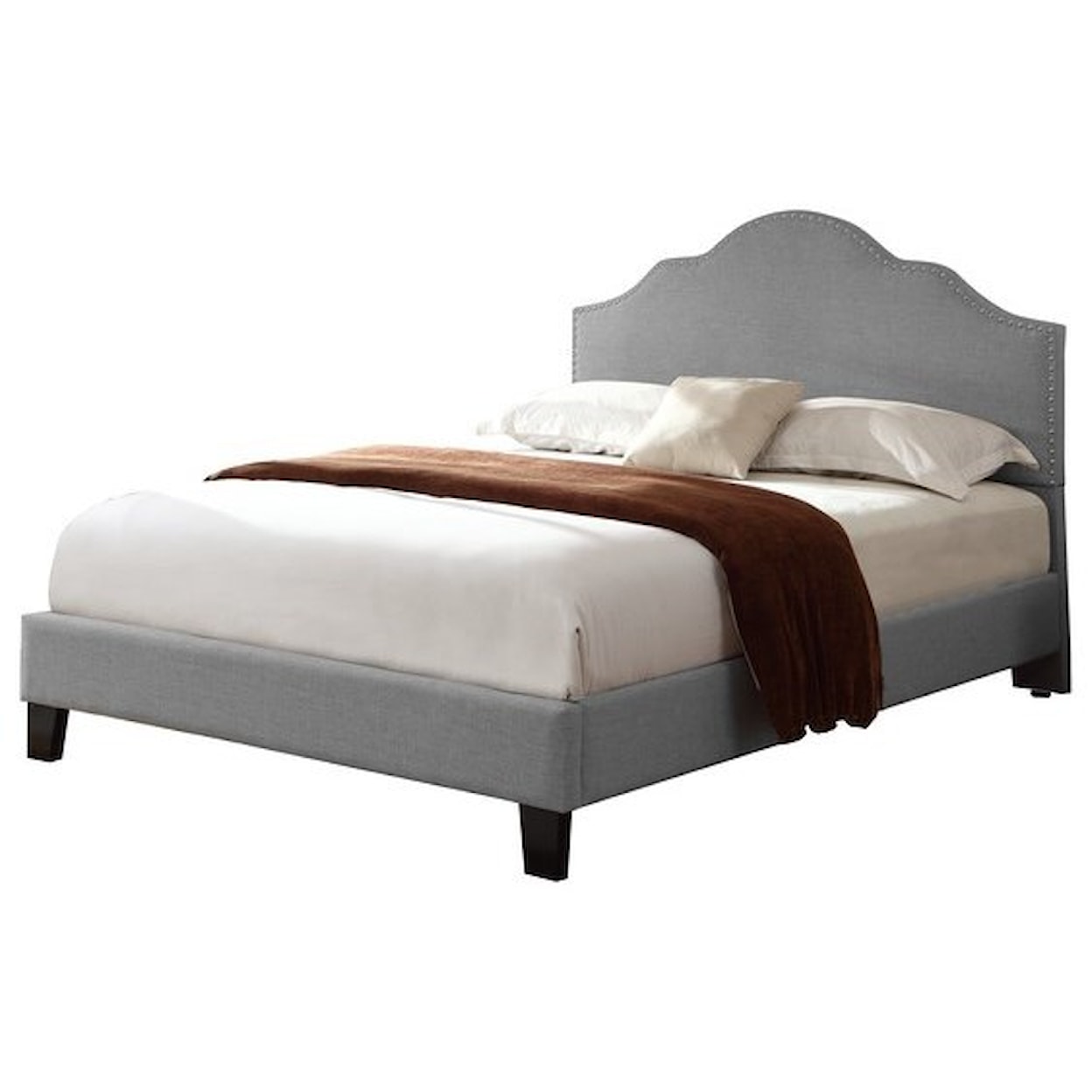 Emerald Madison Full Upholstered Bed