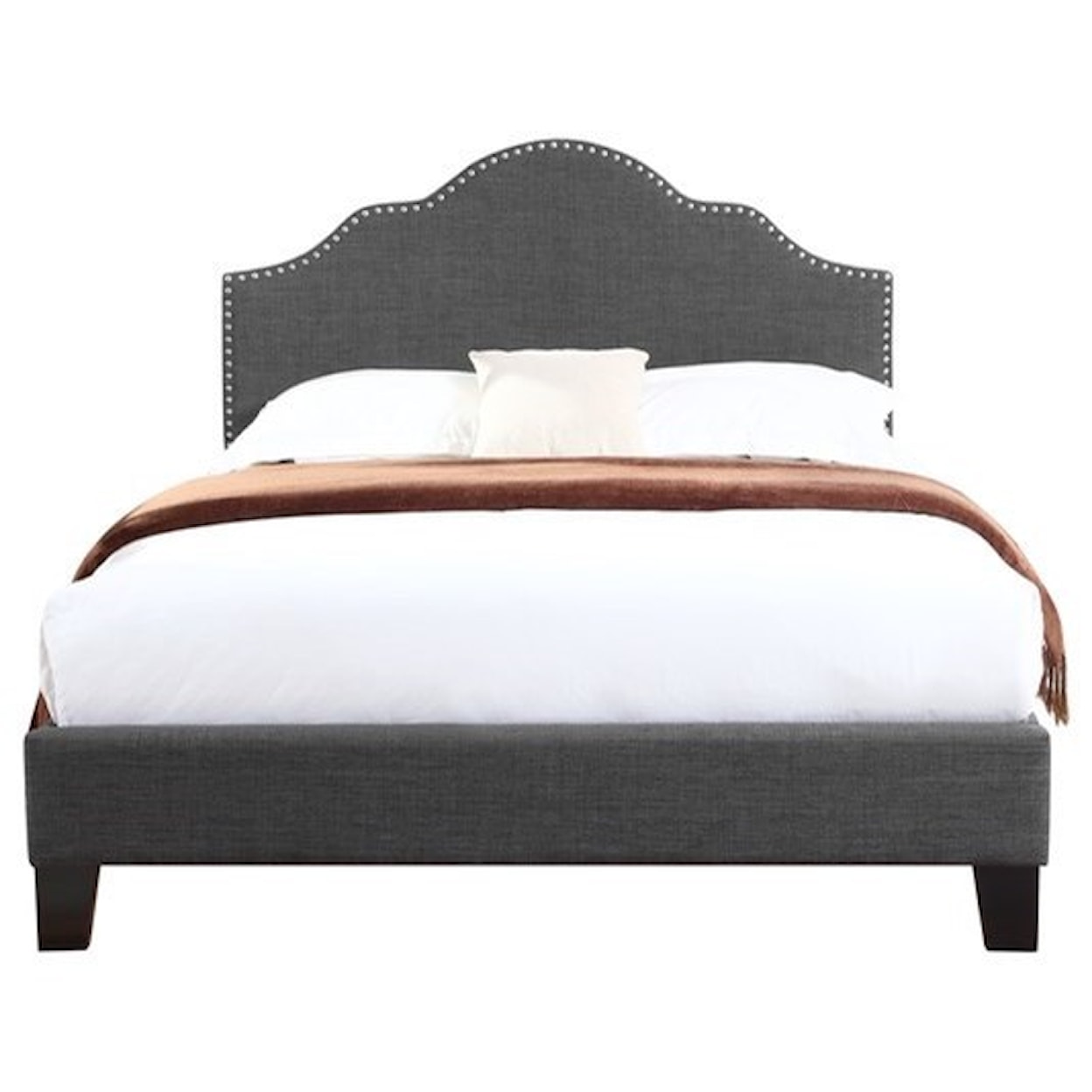 Emerald Madison Full Upholstered Bed