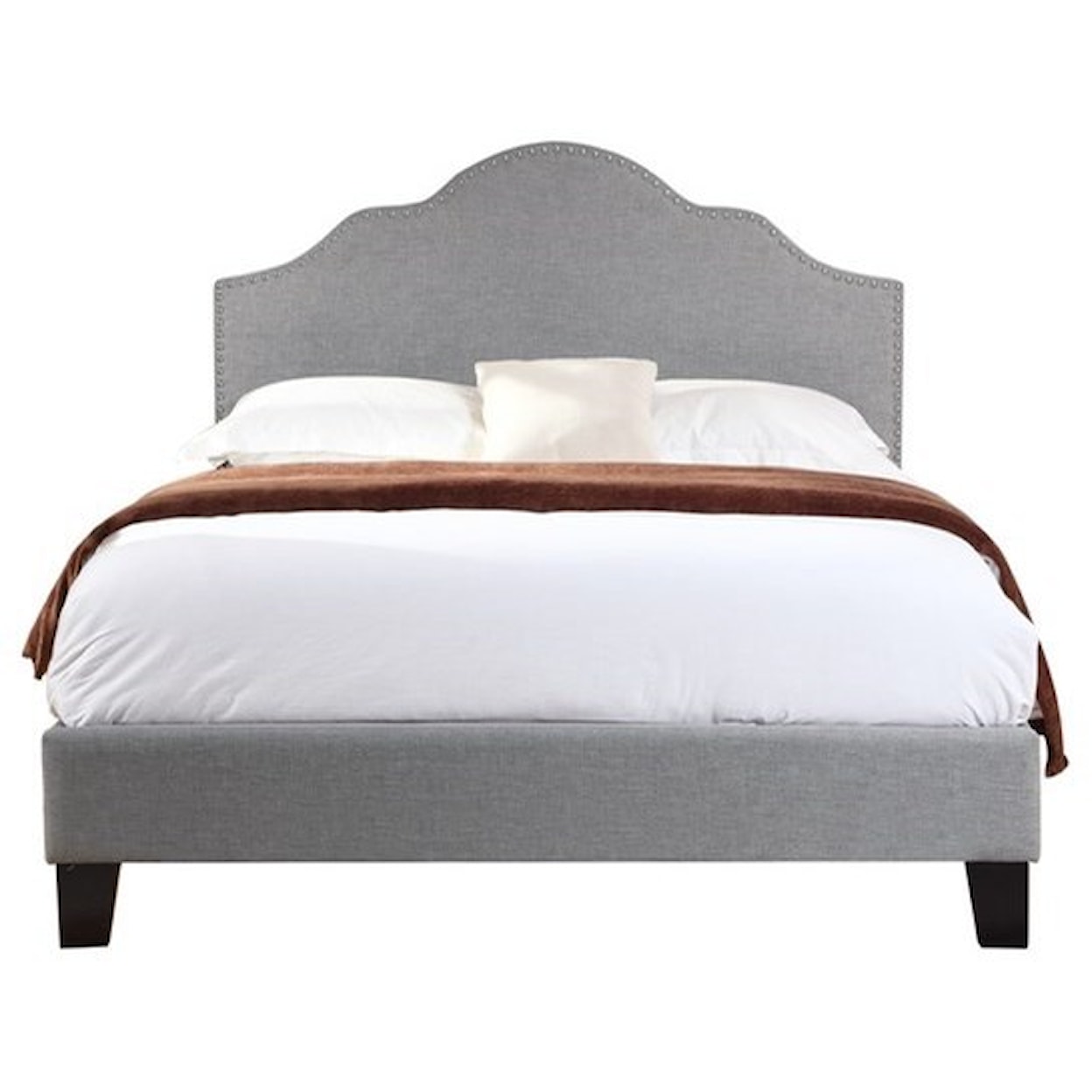Emerald Madison Cal King Upholstered Bed