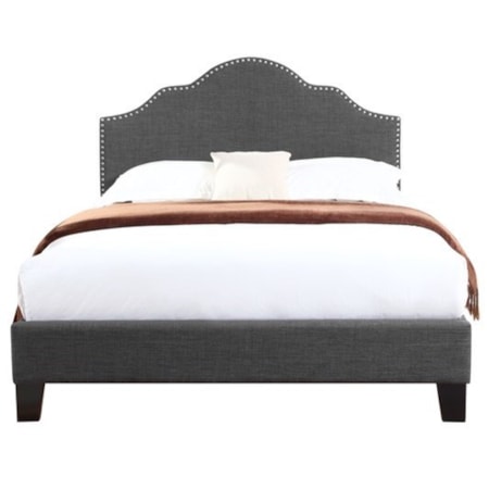 Cal King Upholstered Bed