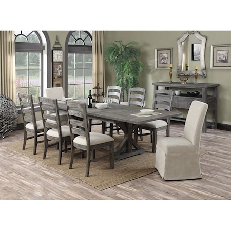 Dining Set with 4 Chairs