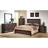 Emerald 11184 Queen Low Profile Bed