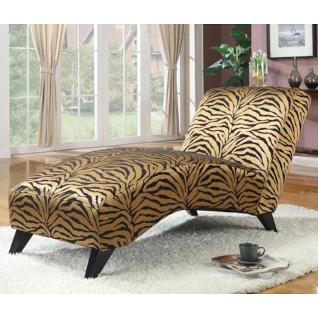 Safari Animal Print Chaise