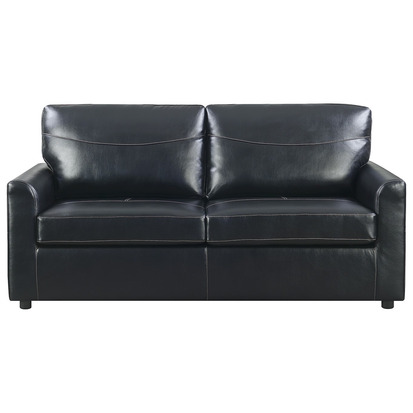 Faux leather sleeper sofa shop