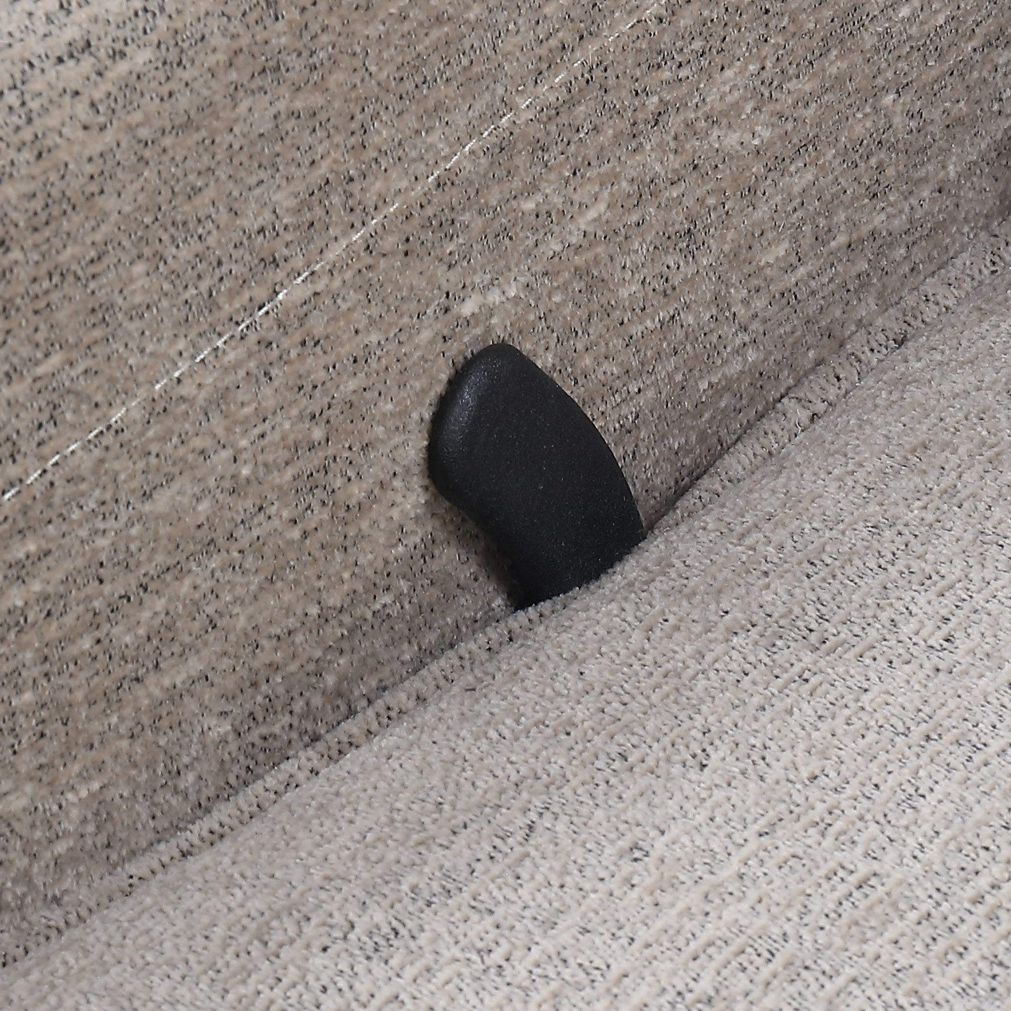 Beige Swivel Glider Recliner