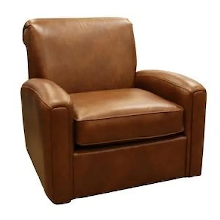 Wallen Leather Swivel Chair