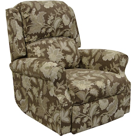 Casual Styled Minimum Proximity Recliner for Comfortable Living Rooms