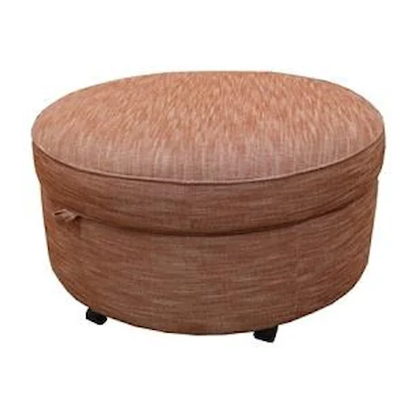 Upholstered Storage Ottoman