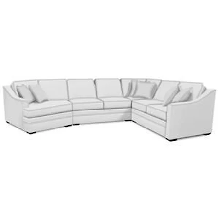 3 PC Sectional with Cuddler