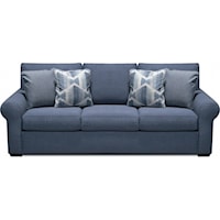 Casual Sofa with Drop Down Tray