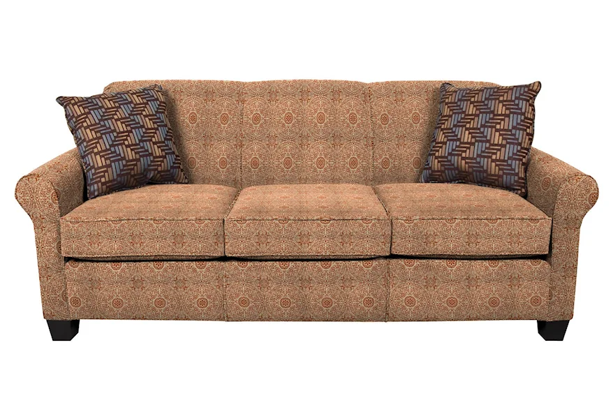 Angie 4630 Casual Stationary Sofa by England at Gill Brothers Furniture