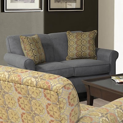 England 4630/LS Series Rolled Arm Loveseat