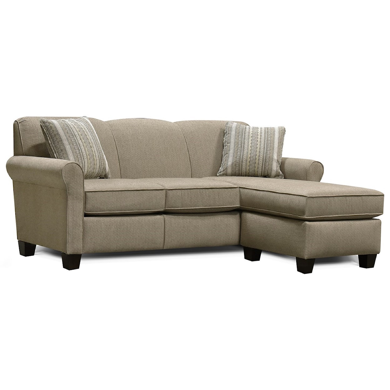 England 4630/LS Series Sectional Sofa with Floating Ottoman