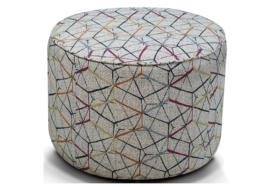 Asher Medium Ottoman by England at VanDrie Home Furnishings