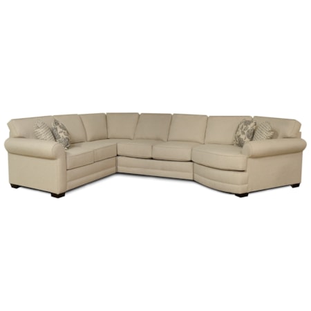 5 Seat Sectional Sofa Cuddler