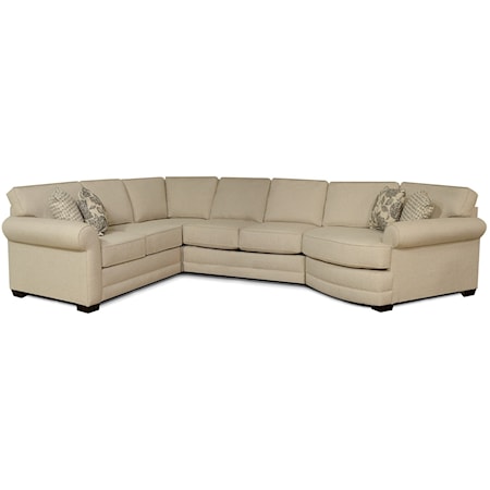 5 Seat Sectional Sofa Cuddler