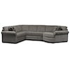 Dimensions 5630 Series 4-Piece Sectional Sofa Cuddler