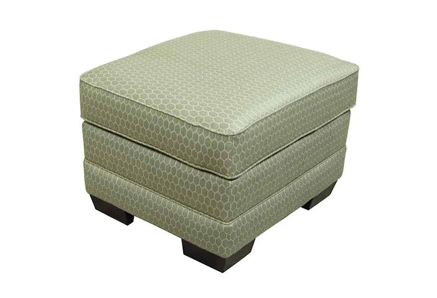 Brantley Upholstered Ottoman by England at Pilgrim Furniture City