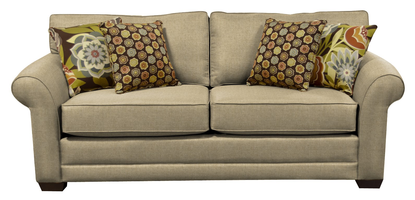 Amerie fabric sofa clearance bed with storage