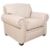 England 2250/N Series Rolled Arm Chair with Exposed Block Legs