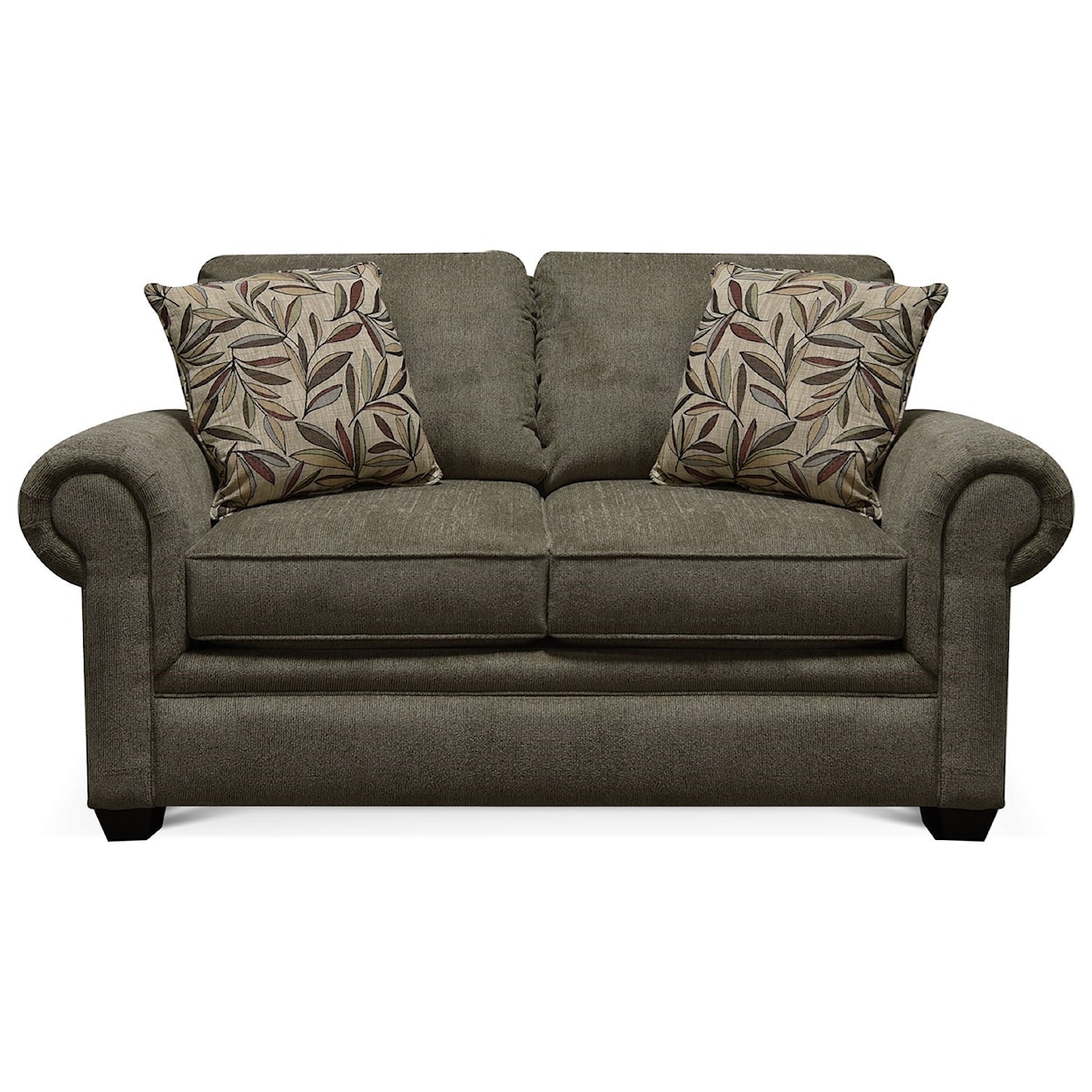 England 2250/N Series Rolled Arm Loveseat