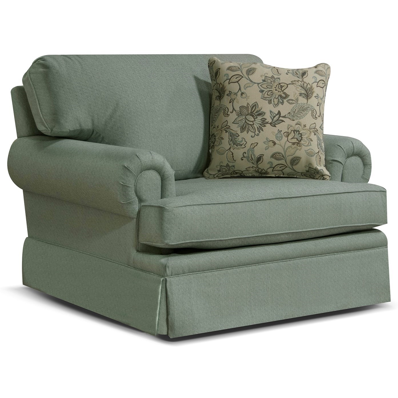 Chair and a discount half glider with ottoman