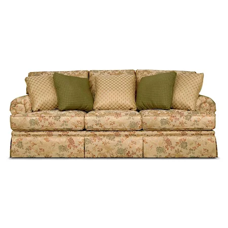 Three Over Three Upholstered Sofa