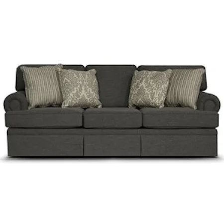 Three Over Three Upholstered Sofa