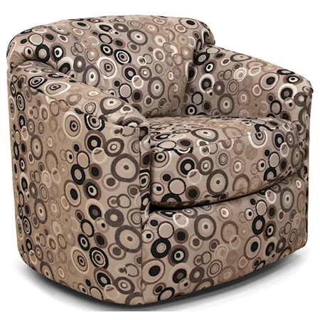 Contemporary Upholstered Swivel Chair