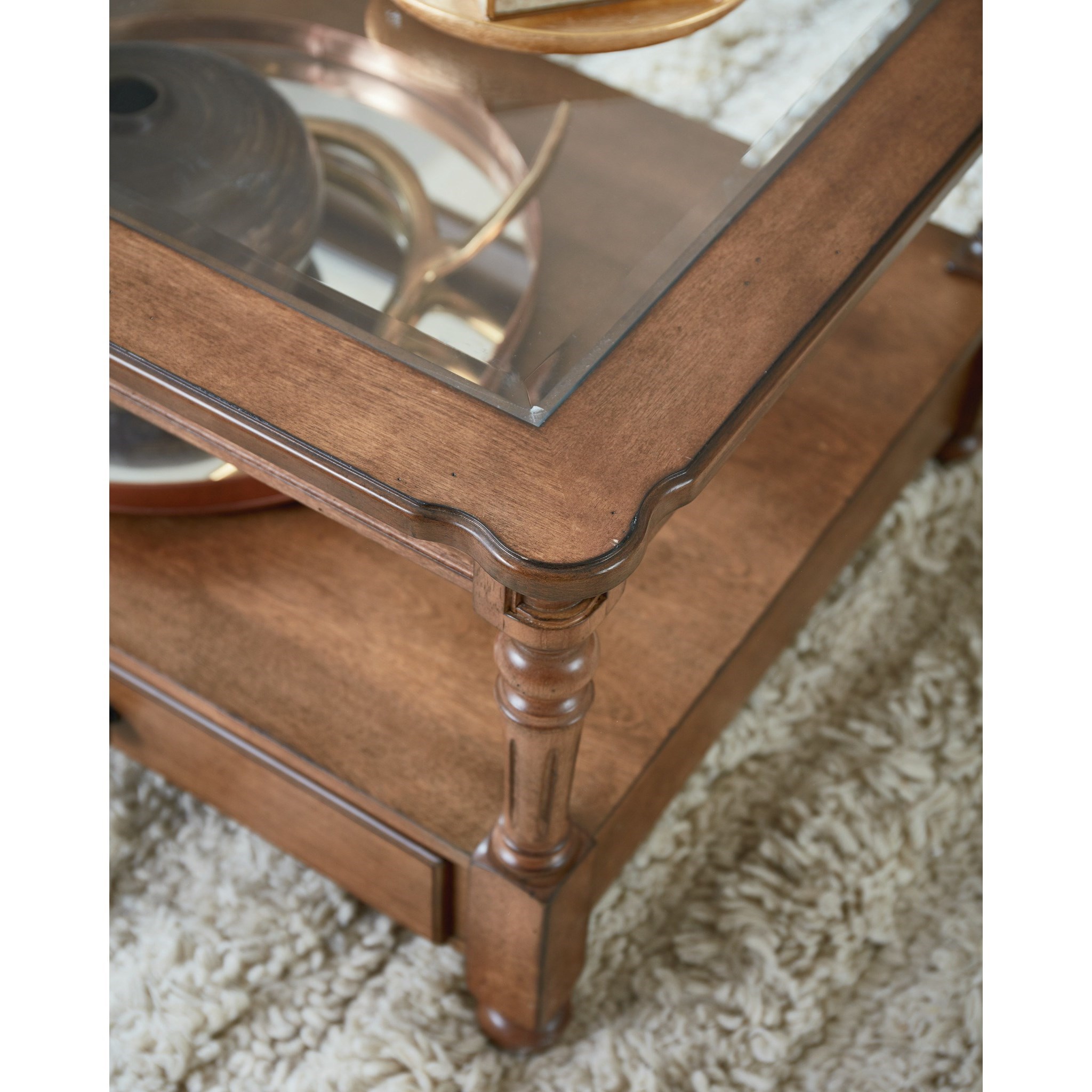 Rectangular Drawer Cocktail Table