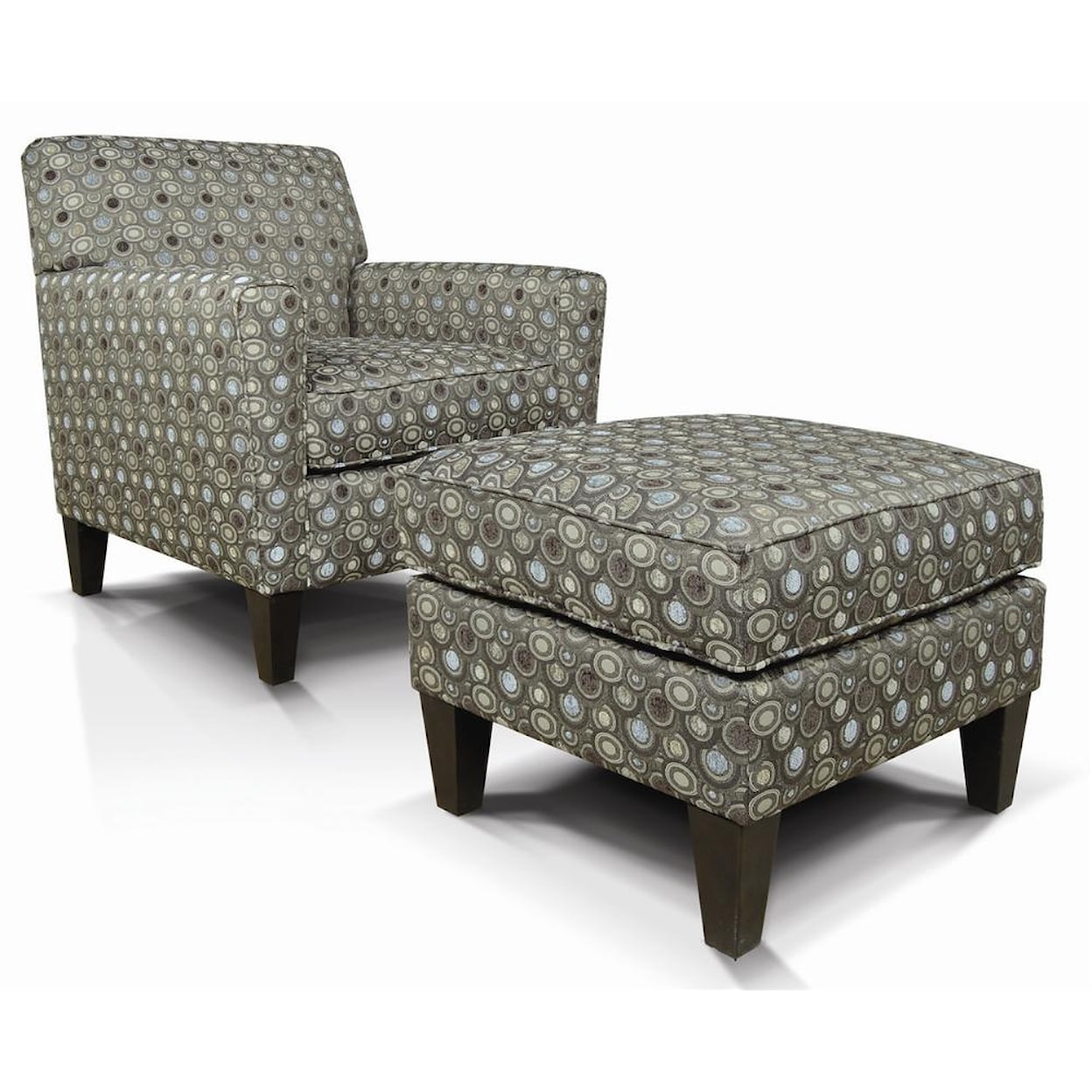 England 6200/LS Series Upholstered Chair & Ottoman