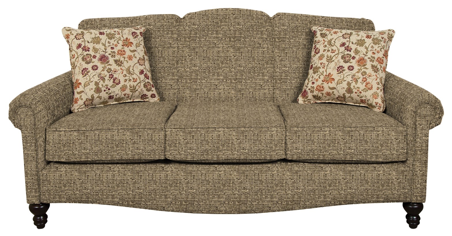 Traditional Upholstered Sofa