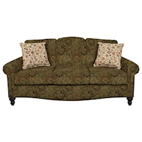 Traditional Upholstered Sofa