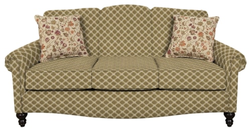 Traditional Upholstered Sofa